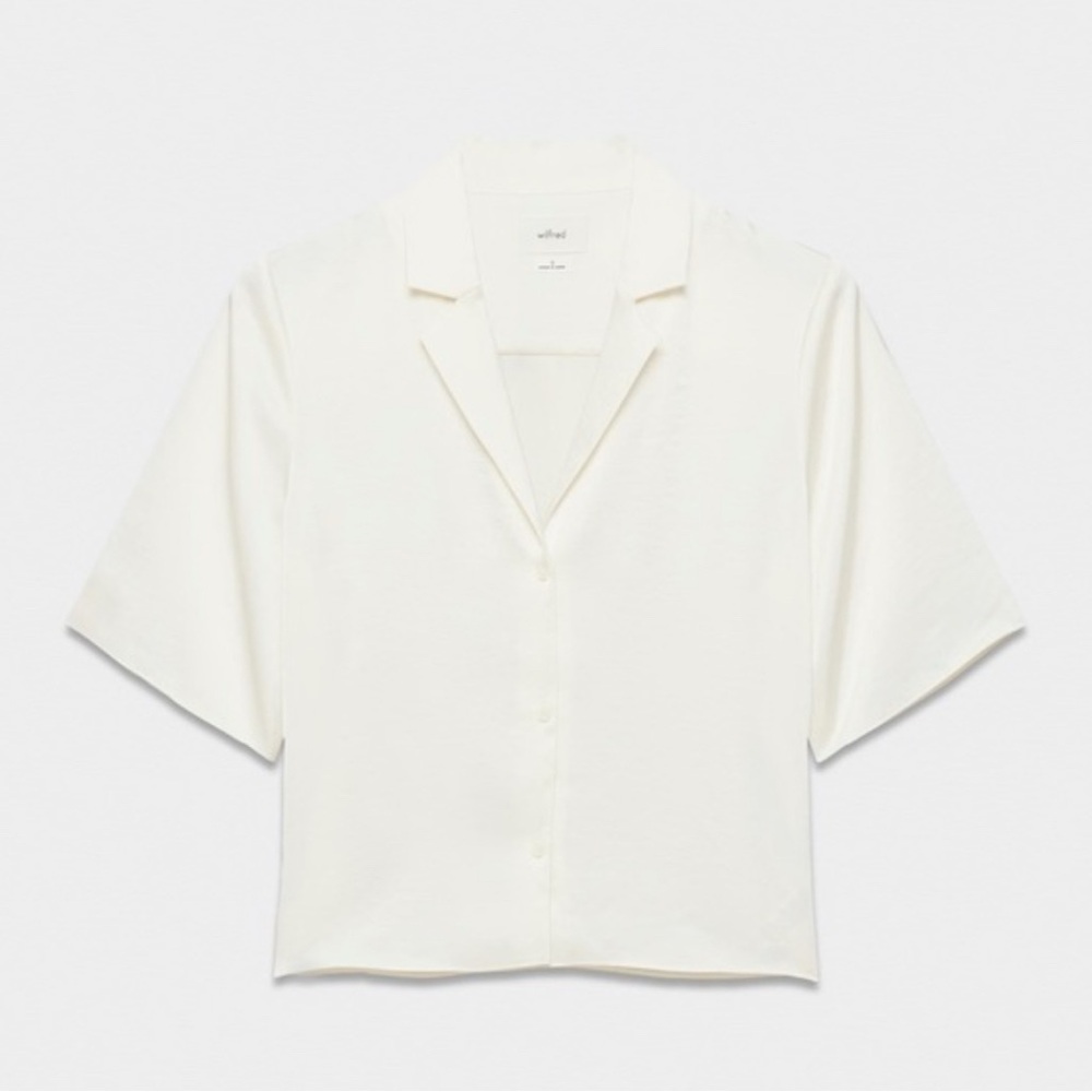 Wilfred Ivory Button Down Shirt